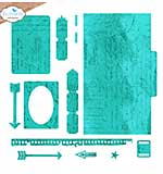 Elizabeth Craft Designs - Sidekick Essentials 33 - Basepage 2 Cutting Dies (Once in a Lifetime)