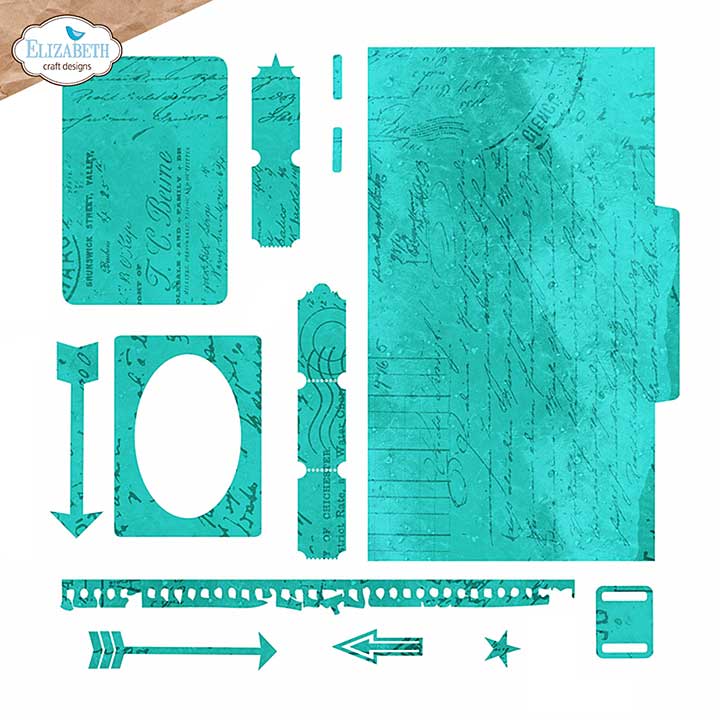 Elizabeth Craft Designs - Sidekick Essentials 33 - Basepage 2 Cutting Dies (Once in a Lifetime)