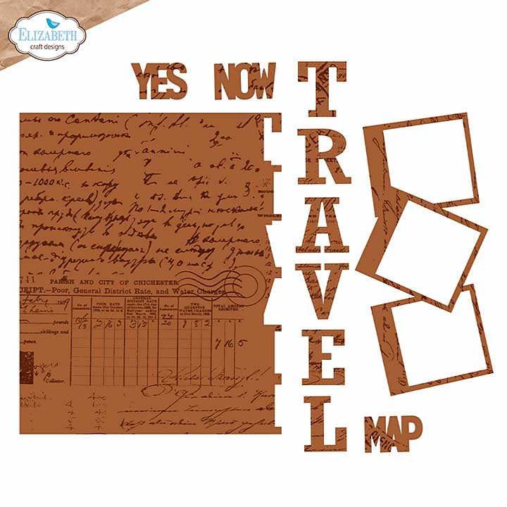 Elizabeth Craft Designs - Sidekick Essentials 34 - Travel fold out Cutting Dies (Once in a Lifetime)