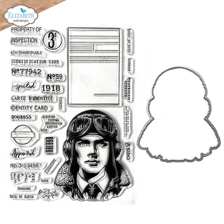 Elizabeth Craft Designs - The Property of Stamp and Die Set Stamp & Die Set (Once in a Lifetime)