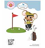 Elizabeth Craft Designs - Golf Accessories Cutting Dies (Good Times)