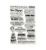 SO: Elizabeth Craft Designs - Summer Travel Sentiments Stamp Set (Good Times)