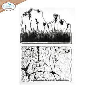 Elizabeth Craft Designs - Cracked fields Stamp Set (In the garden)
