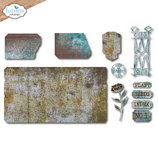 SO: Elizabeth Craft Designs - Plant index folder Cutting Dies (In the garden)