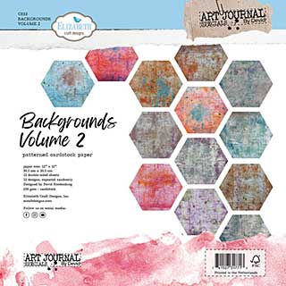 Elizabeth Craft Designs - Backgrounds Volume 2 Paper Pad (In the garden)