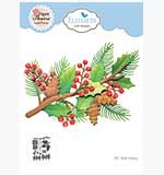 Elizabeth Craft Designs - Winter Greenery Cutting Dies (Festive Holly)