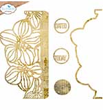 SO: Elizabeth Craft Designs - Borderpage with flowers Cutting Dies (Botanical Blend)