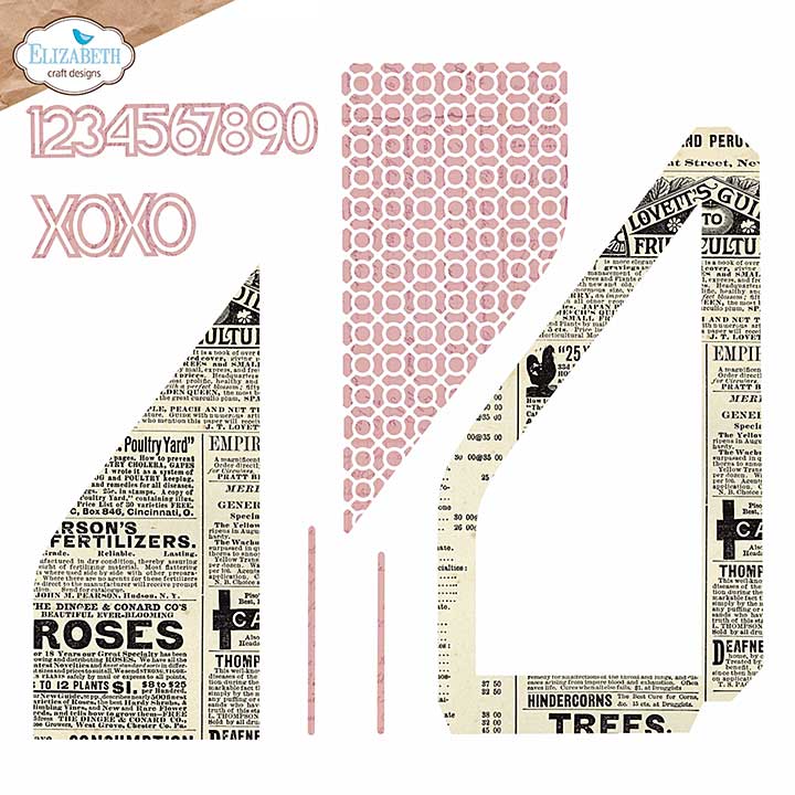 Elizabeth Craft Designs - TN Folder Cutting Dies (Botanical Blend)