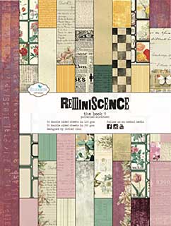 Elizabeth Craft Designs - Reminiscence the Book 9 Paper Pad (Botanical Blend)