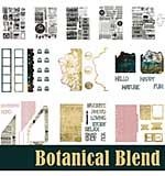 PRE: WC01 Elizabeth Craft Designs -  Botanical Blend FULL COLLECTION (Stamp and Die Sets Collection)