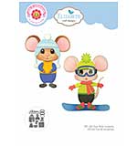 PRE: Elizabeth Craft Designs - Little Mouse Winter Accessories Cutting Dies (Living it Up)
