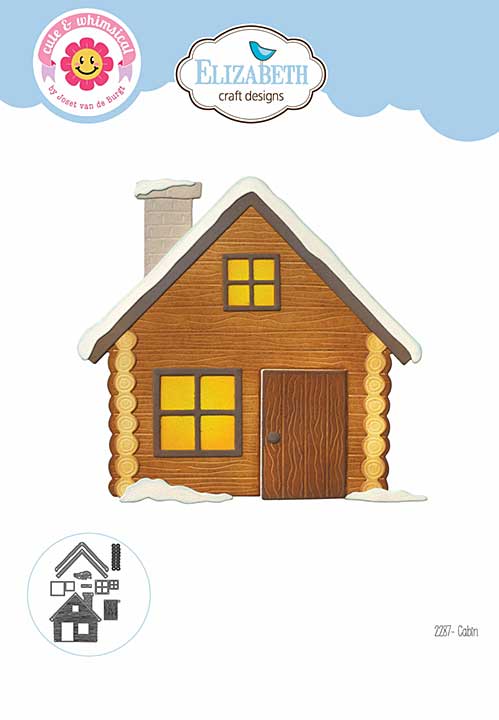PRE: Elizabeth Craft Designs - Cabin Cutting Dies (Living it Up)