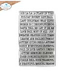SO: Elizabeth Craft Designs - Journal phrases 6 Stamp Set (Golden Season)