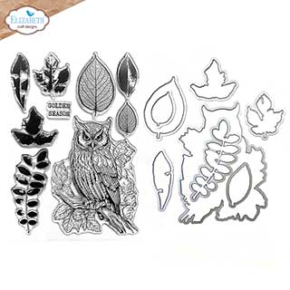 SO: Elizabeth Craft Designs - Golden Season Stamp and Die Set Stamp & Die Set (Golden Season)