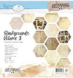 Elizabeth Craft Designs - Backgrounds Volume #3 Paper Pad (Golden Season)