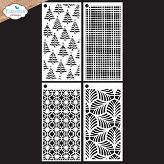 SO: Elizabeth Craft Designs - Journal Stencils 9 (Golden Season)