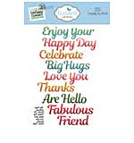 Elizabeth Craft Designs - Everyday Big Words Cutting Dies (Romantic Revival)