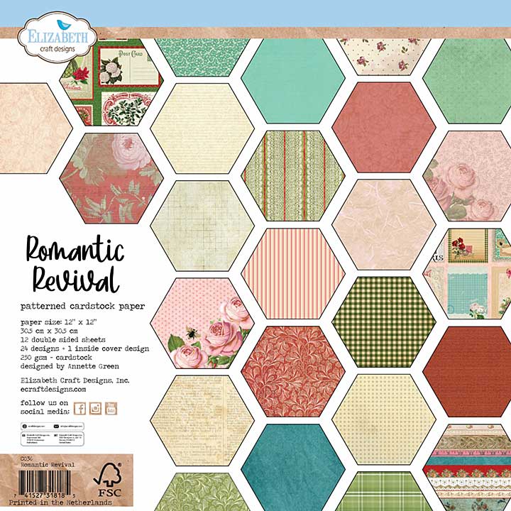 SO: Elizabeth Craft Designs - Romantic Revival Paper Pad (Romantic Revival)