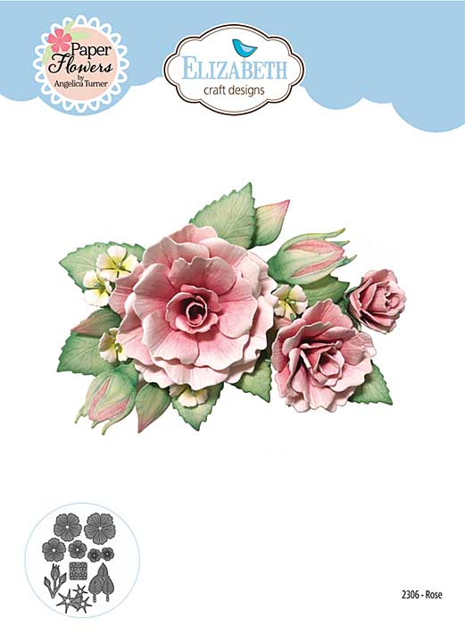 SO: Elizabeth Craft Designs - Rose Cutting Dies (Bohemian Rose)