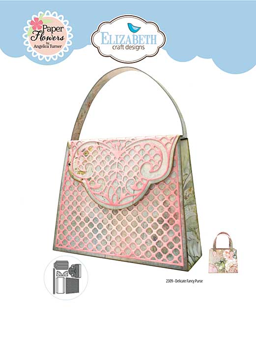 Elizabeth Craft Designs - Delicate Fancy Purse Cutting Dies (Bohemian Rose)