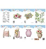 SO: Elizabeth Craft Designs - Bohemian Rose Stamp Die and MDF Collection