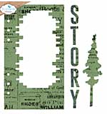 Elizabeth Craft Designs - Brick Frame Cutting Dies (Winter Wanderlust)