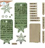 Elizabeth Craft Designs - Winter tags Cutting Dies (Winter Wanderlust)