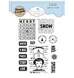 Elizabeth Craft Designs - Winter Story Stamp Set (Winter Wanderlust)