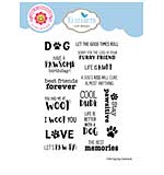 Elizabeth Craft Designs - Dog Days Sentiments  Stamp Set (Dog Days)
