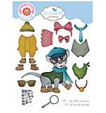 Elizabeth Craft Designs - Dog clothing accessories Cutting Dies (Dog Days)