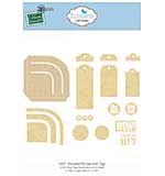 Elizabeth Craft Designs - Rounded Pocket with Tags Cutting Dies (Delightful Discovery)