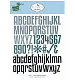 Elizabeth Craft Designs - Tall & Bold Alphabet Cutting Dies (Delightful Discovery)