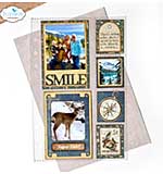 Elizabeth Craft Designs - Memory Binder Pocket Pages 1 (Delightful Discovery)