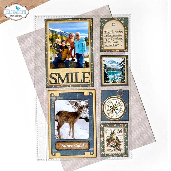 Elizabeth Craft Designs - Memory Binder Pocket Pages 1 (Delightful Discovery)