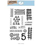 Elizabeth Craft Designs - Scribbles Stamp Set (Hello you)