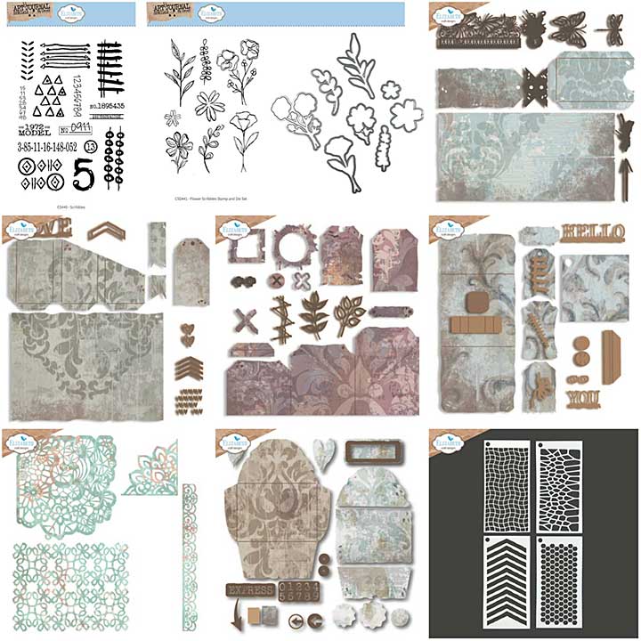 Elizabeth Craft Designs - Hello You Stamp and Die COLLECTION