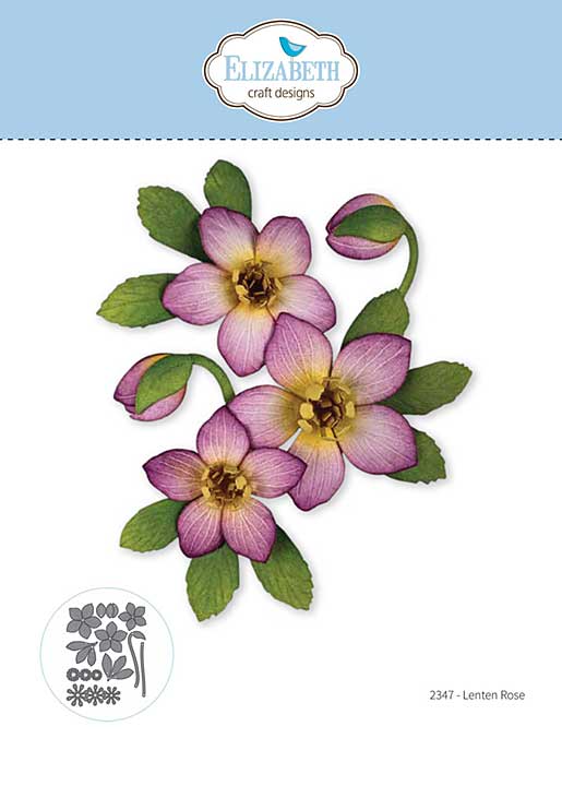 Elizabeth Craft Designs - Lenten Rose Cutting Dies (Beautiful Blooms)