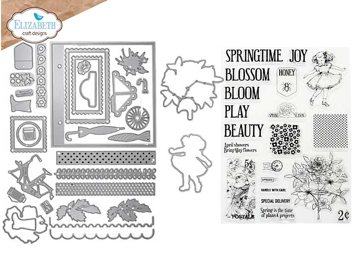 Elizabeth Craft Designs - Joys of Spring SPECIAL (Stamps and Dies)