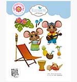 Elizabeth Craft Aloha Mice Accessories Die Set (Destination Fun)