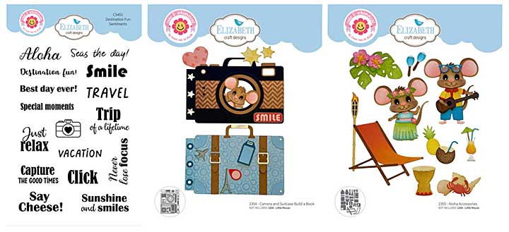 Elizabeth Craft Designs - Destination Fun - Stamp and Die Collection