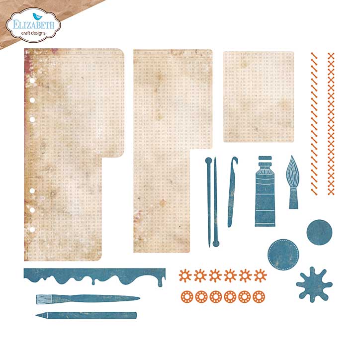 Elizabeth Craft Designs - Home Hobbies Cutting Dies (Rest & Relaxation)