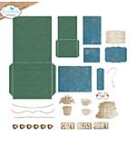 Elizabeth Craft Designs - Library Pockets & Accessories Cutting Dies (Rest & Relaxation)