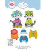 Elizabeth Craft Designs - Cat Clothing Accessories Die Set (Meet the Cats)