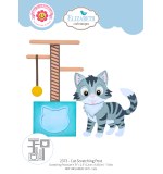 Elizabeth Craft Designs - Cat Scratching Post (Meet the Cats)