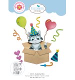 Elizabeth Craft Designs - Surprise Box Cutting Dies (Meet the Cats)