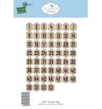 Elizabeth Craft Designs - Number Tags Die Set