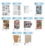 Elizabeth Craft Designs - Comfy Cozy Season Stamp & Die COLLECTION