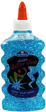 SO: Elmers Glitter Glue - Blue (6oz)