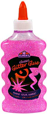 SO: Elmers Glitter Glue - Pink (6oz)
