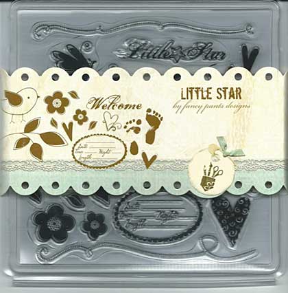 SO: Fancy Pants Clear Stamp Set - Little Star
